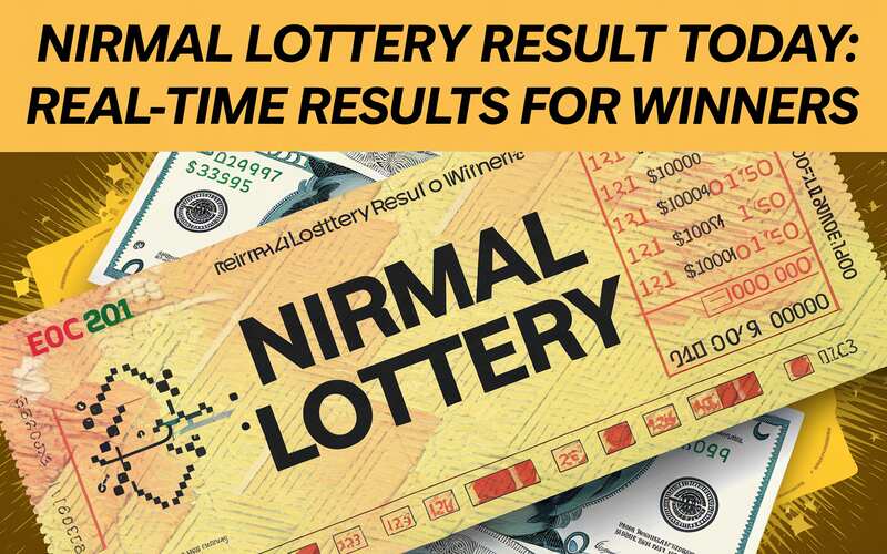 Nirmal Lottery Result Today